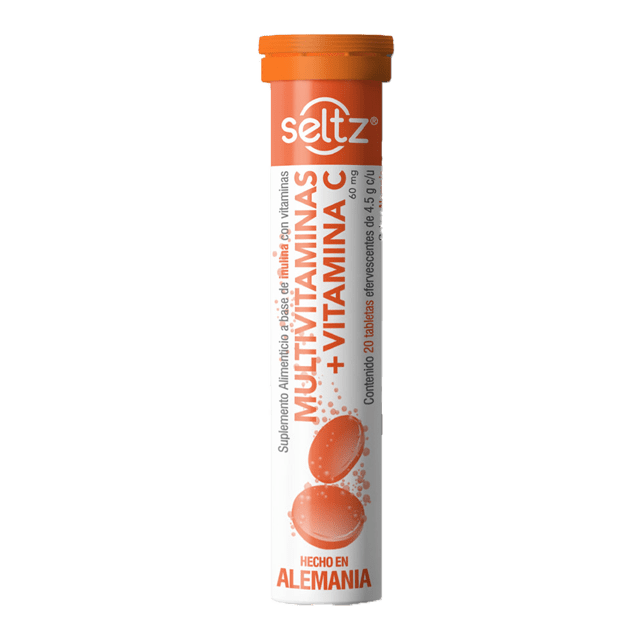 Seltz Multivitaminas Vitamina C20 Tabletas Farmacias Gi Mejoramos