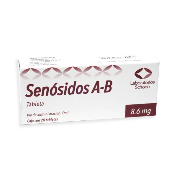 Sen Sidos A B Tabletas Farmacias Gi Mejoramos Tu Salud Elevando