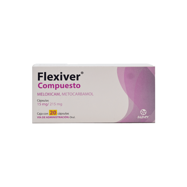 Flexiver Compuesto 20 Cápsulas Farmacias Gi Mejoramos tu salud, elevando tu calidad de vida
