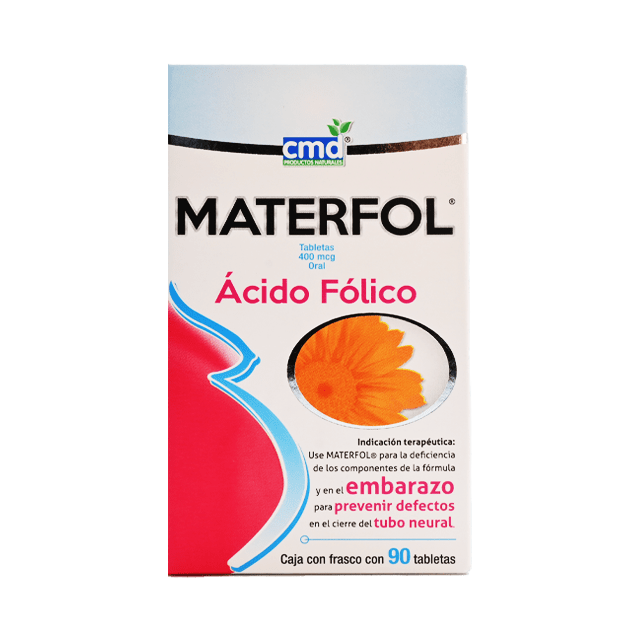 Materfol 90 Tabletas Farmacias Gi Mejoramos Tu Salud Elevando Tu Calidad De Vida 3214