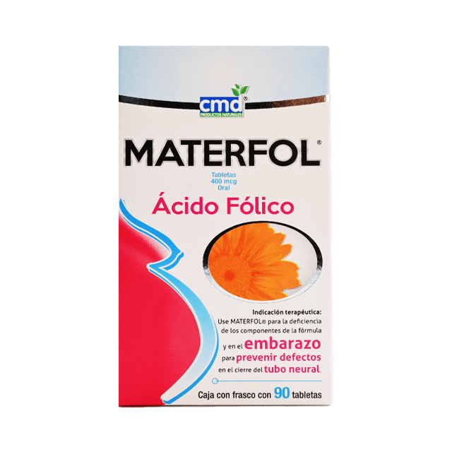 Farmacias del Ahorro  Ácido Fólico 400 mg 180 Tabs Marca del