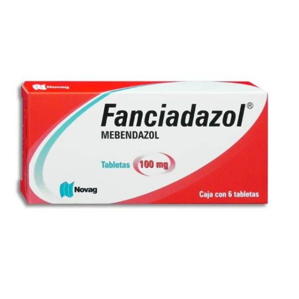 500833 FANCIADAZOL 6 TABLETAS 100 MG