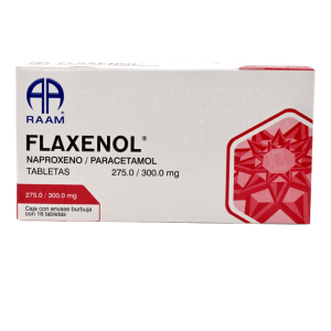 501039 naproxeno parecetamol 275mg 30 mg Flaxenol