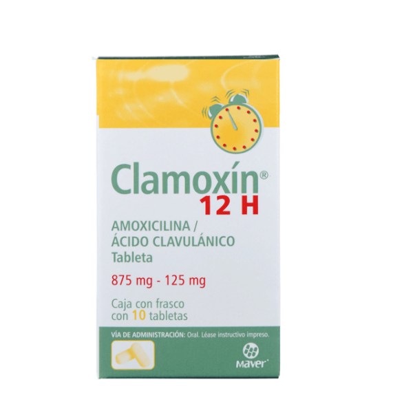 501135 acido Clavulanico Amoxicilina 875 mg 125 mg  10 tab