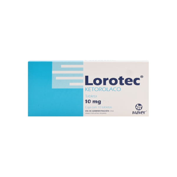 501211 ketorolaco 10 mg 10 tab