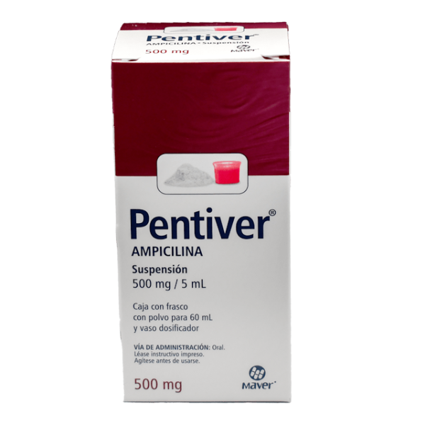 501234 Ampicilina Suspension 500 Mg 60 Ml Pentiver