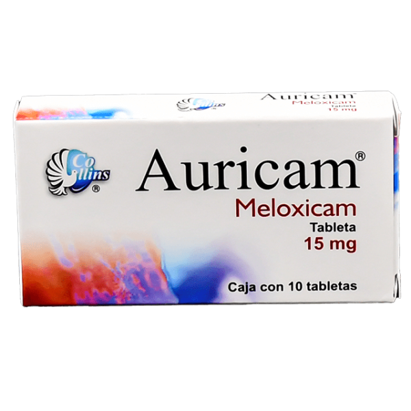 501682 Meloxicam Tabletas 7.5 C20 Auricam Tab