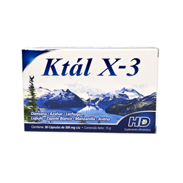 502251 Ktal X 3 30 capsula 15g 500 mg cu