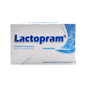 502704 lactopram lactobacillus 20 capsulas