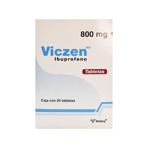502754 Ibuprofeno 800 mg  20 tabletas Viczen