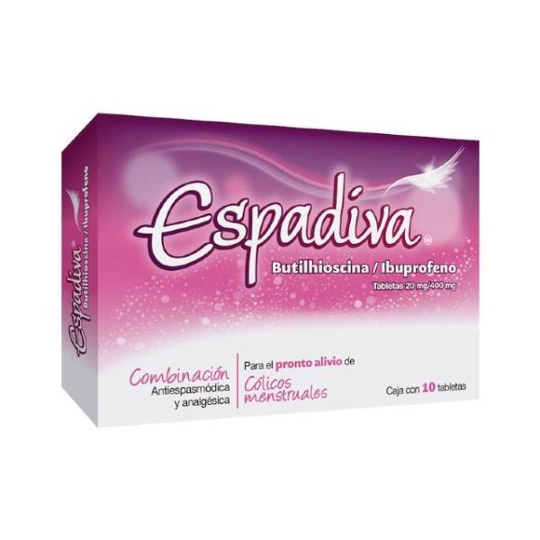 503504 ESPADIVA TAB C10 20400 MG