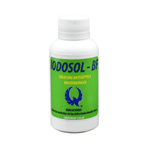503860 Iodopovidona Bucofaringeo Solucion C120 Ml. Iodosol Bf Sol C120 Ml Quiromed