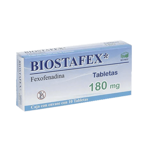 504163 BIOSTAFEX TAB C10 180 MG