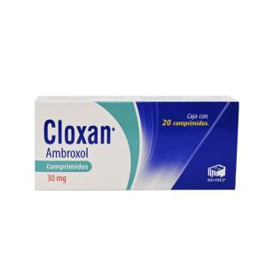 504165 Cloxan Ambroxol 20 comprimidos 300mg 1