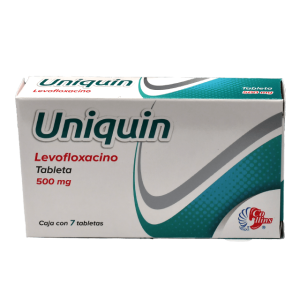 505435 Levofloxacino tab 500 mg Uniquin