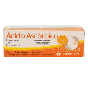 505981 Acido Ascorbico 10 comprimidos 1g