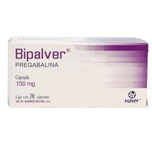506604 Bipalver pregabalina capsula 150 mg 28 capsulas