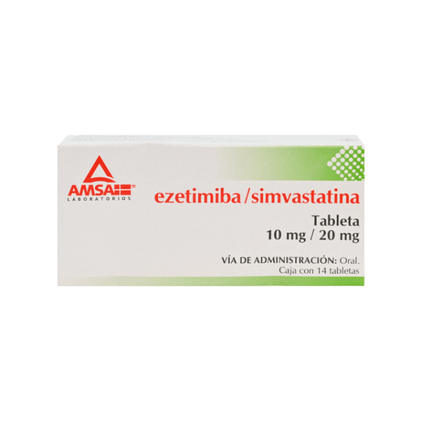 506774 EZETIMIBA SIMVASTATINA TAB  C14 10 20 MG