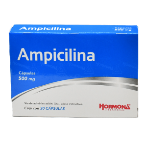 506929 Ampicilina Cap C20 500 Mg Ampicilina