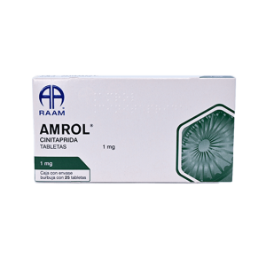 507167 AMROL 25 tabletas 1 mg, Farmacias Gi
