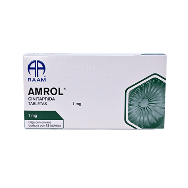 507167 AMROL 25 tabletas 1 mg, Farmacias Gi