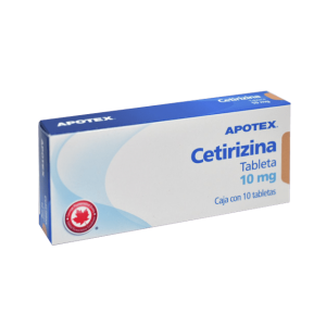 507241 Cetirizina Tab C10 10 Mg