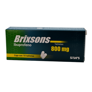 507464 Brixsons ibuprofeno tab 800 mg 10 tab