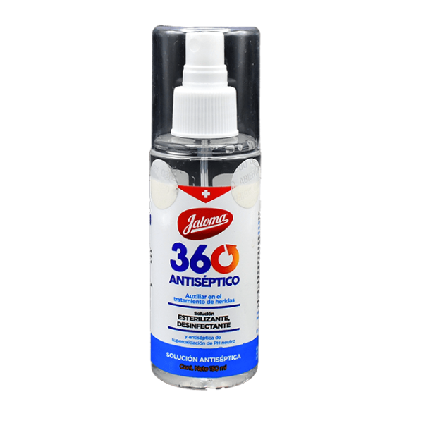 507627 AntisepticoDesinfectanteEsterilizante Sol C150 Ml Proteccion Total 360