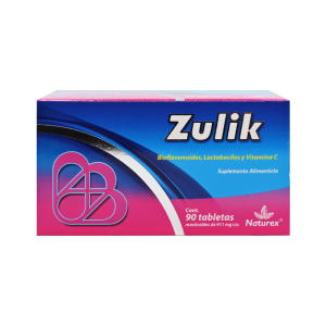 507715 zulik bioflavonoides lactobacilos y vitamina C 90 tabletas 911 mg cu