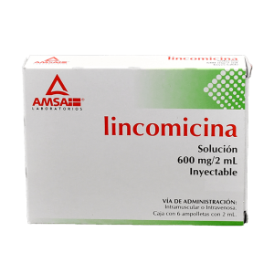 507962 Lincomicina Sol Iny C6 600 Mg Lincomicina Sol Iny
