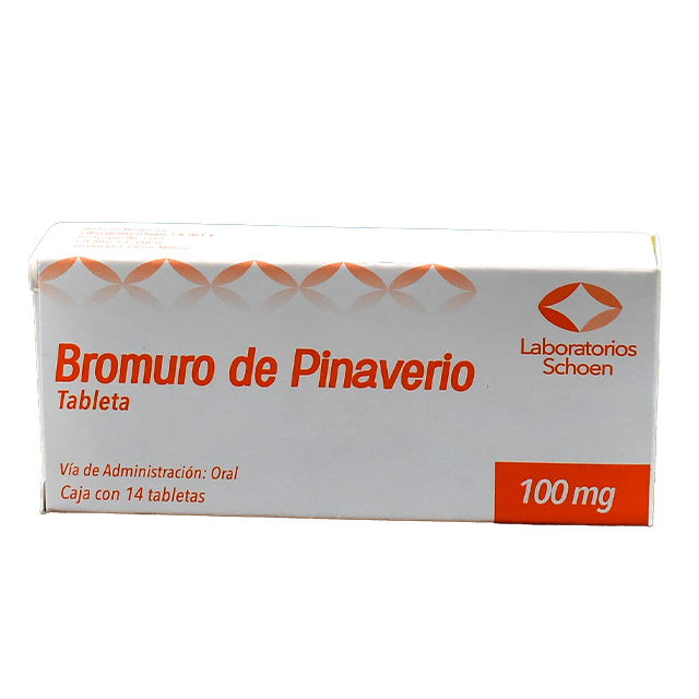 Bromuro de Pinaverio 14 Tabletas - Farmacias Gi | Tu experto en genéricos