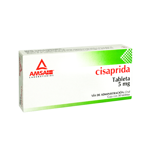 508262 Cisaprida 30 Tabletas