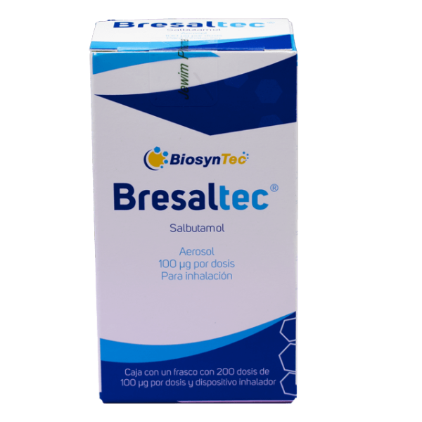 508682 Salbutamol Aer C200 Dosis 100 Mcg Bresaltec Aer