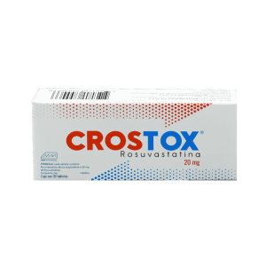 509152 Rosuvastatina Tabletas C30 20 Mg Crostox Tab C30 20 Mg Mavi R