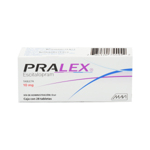 509358 Escitalopram Tab C28 10 Mg Pralex Tab C28 10 Mg Mavi F