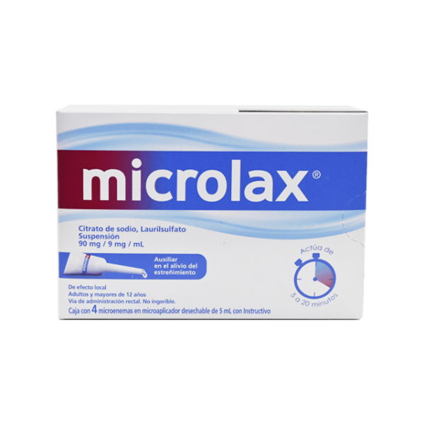 510037 Microlax Sus Microenemas C4 5 Ml