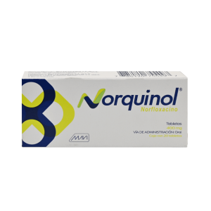 510954 Norfloxacino Norquinol  20 Gra 400 Mg