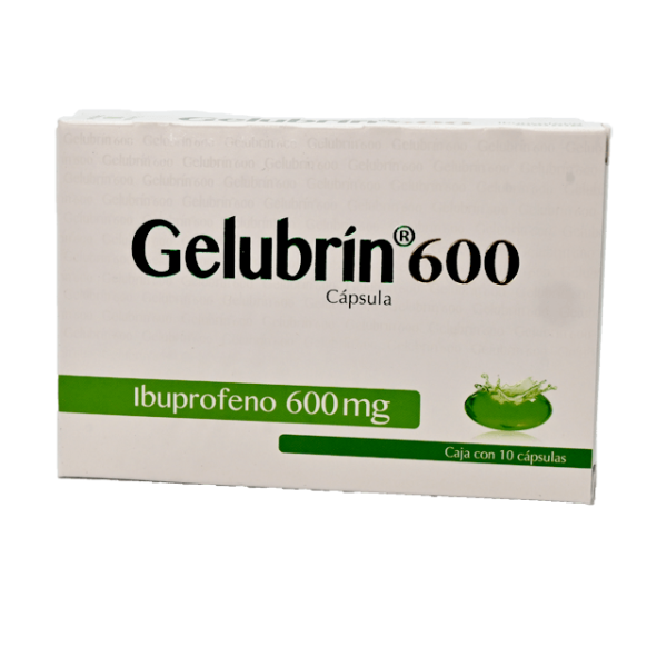 510955 ibuprofeno 600 mg gelubrin 600 10 tab