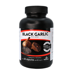 510979 Extracto de ajo negro Black Garlic 60 cap 600 mg