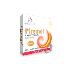 550387 PIREMOL paracetamol 300 mg 3 supositorios