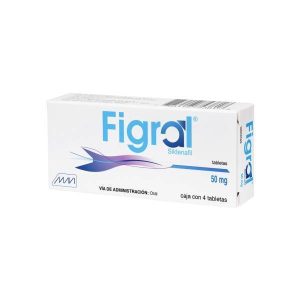 552248 Figral Sildenafil Citrato de 50 mg 4 Tabletas