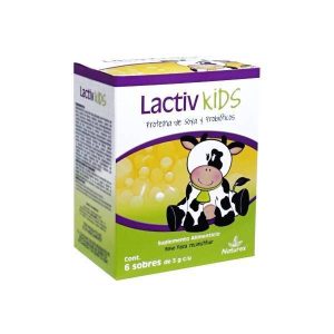 553197 LACTIVID KIDS Proteina de Soya y Probioticos 6 Sobres