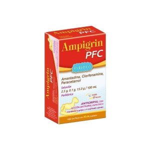 554714 Ampigrin PFC AmantadinaClorfenaminaParacetamol 2.5 0.1 150 g Sol 30ml