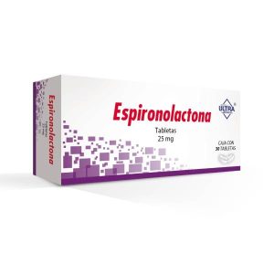 555328 Espironolactona 25 mg 30 tabletas