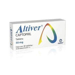555352 Altiver Captopril 50 mg 30 Tabletas 2
