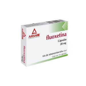 555736 Fluoxetina 20 mg 14 Tabletas
