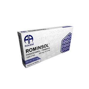 555787 ROMINSOL ParacetamolTramadol 325 mg 37.5 mg