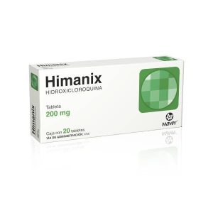 558472 Himanix Hidroxicloroquina 200 mg 20 Tabletas