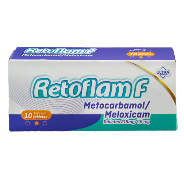 Retoflam F, metocarbamol/meloxicam tabletas