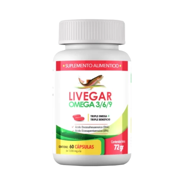 LIVEGAR OMEGA 3/6/9 72 G C/60 CAP